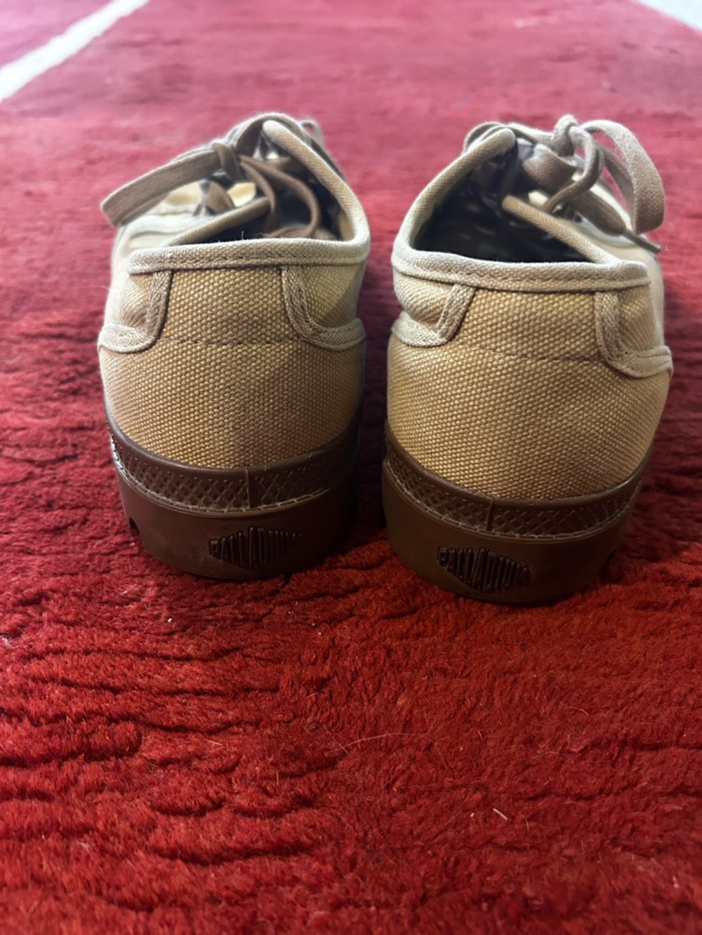 Palladium Low cut Canvas - in Beige - Picture 4 of 5